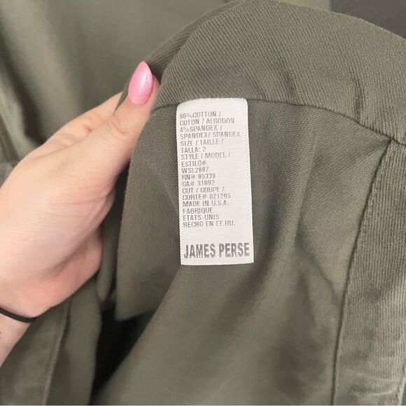 JAMES PERSE Twill Military Jacket - Picture 13 of 16